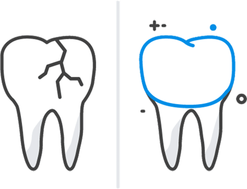 teeth restoration icon